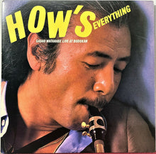 Load image into Gallery viewer, Sadao Watanabe : How&#39;s Everything - Sadao Watanabe Live At Budokan (2xLP)
