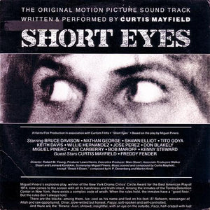 Curtis Mayfield : Short Eyes - The Original Picture Soundtrack (LP, Album, Jac)