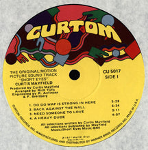 Laden Sie das Bild in den Galerie-Viewer, Curtis Mayfield : Short Eyes - The Original Picture Soundtrack (LP, Album, Jac)
