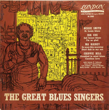 Laden Sie das Bild in den Galerie-Viewer, Various : The Great Blues Singers (10&quot;, Comp, Mono)
