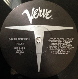 Oscar Peterson : Tracks (LP, RE)
