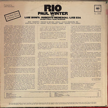 Charger l&#39;image dans la galerie, Paul Winter (2) / Luiz Bonfa* / Roberto Menescal / Luiz Eça : Rio (LP, Album, Mono, Pit)
