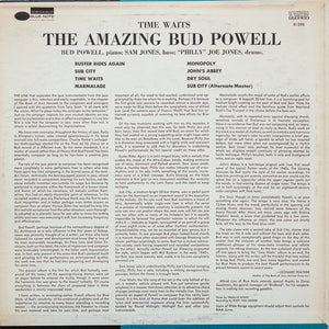 Bud Powell : The Amazing Bud Powell, Vol. 4 - Time Waits (LP, RE)