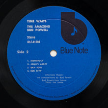 Load image into Gallery viewer, Bud Powell : The Amazing Bud Powell, Vol. 4 - Time Waits (LP, RE)
