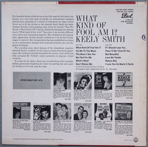 Keely Smith : What Kind Of Fool Am I? (LP, Album, Mono, Ind)