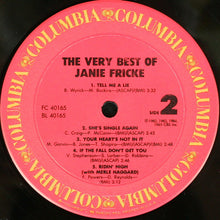 Load image into Gallery viewer, Janie Fricke : The Very Best Of Janie (LP, Comp)

