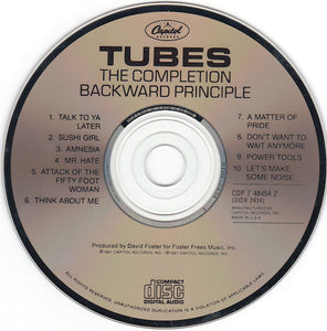 Tubes* : The Completion Backward Principle (CD, Album, RE)