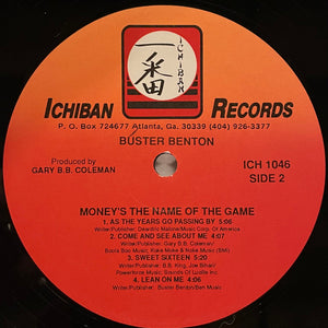 Buster Benton : Money's The Name Of The Game (LP)