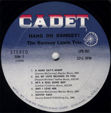 Load image into Gallery viewer, The Ramsey Lewis Trio : Hang On Ramsey! (LP, Album, Mon)
