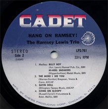 Load image into Gallery viewer, The Ramsey Lewis Trio : Hang On Ramsey! (LP, Album, Mon)
