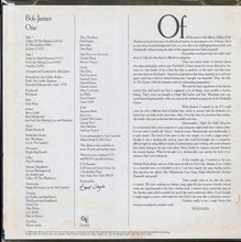 Laden Sie das Bild in den Galerie-Viewer, Bob James : One (LP, Album, Pit)
