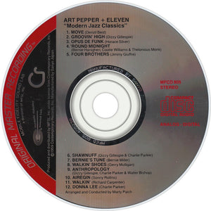 Art Pepper : Art Pepper + Eleven (Modern Jazz Classics) (CD, Album, RE)