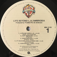 Charger l&#39;image dans la galerie, Ambrosia (2) : Life Beyond L.A. (LP, Album, Jac)
