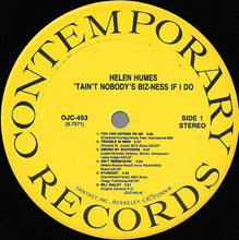 Laden Sie das Bild in den Galerie-Viewer, Helen Humes : &#39;Tain&#39;t Nobody&#39;s Biz-ness If I Do (LP, Album, RE, RM)
