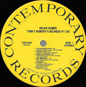 Helen Humes : 'Tain't Nobody's Biz-ness If I Do (LP, Album, RE, RM)