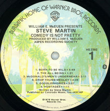 Laden Sie das Bild in den Galerie-Viewer, Steve Martin (2) : Comedy Is Not Pretty (LP, Album, Spe)
