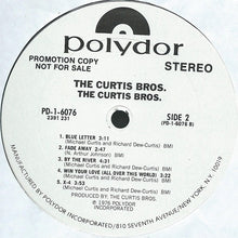 Load image into Gallery viewer, The Curtis Bros. : The Curtis Bros. (LP, Album, Promo)
