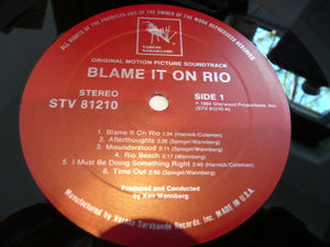 Ken Wannberg : Blame It On Rio (Original Motion Picture Soundtrack) (LP, Album)