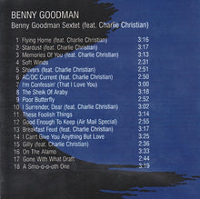 Charger l&#39;image dans la galerie, The Benny Goodman Sextet* Featuring Charlie Christian : Benny Goodman Sextet (Feat. Charlie Christian) (CD, Comp, RM)
