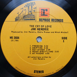 Jimi Hendrix : The Cry Of Love (LP, Album, Ter)