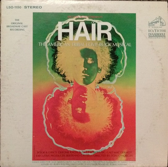 Various : Hair  (The American Tribal Love-Rock Musical) (LP, Album, RE, Hol)