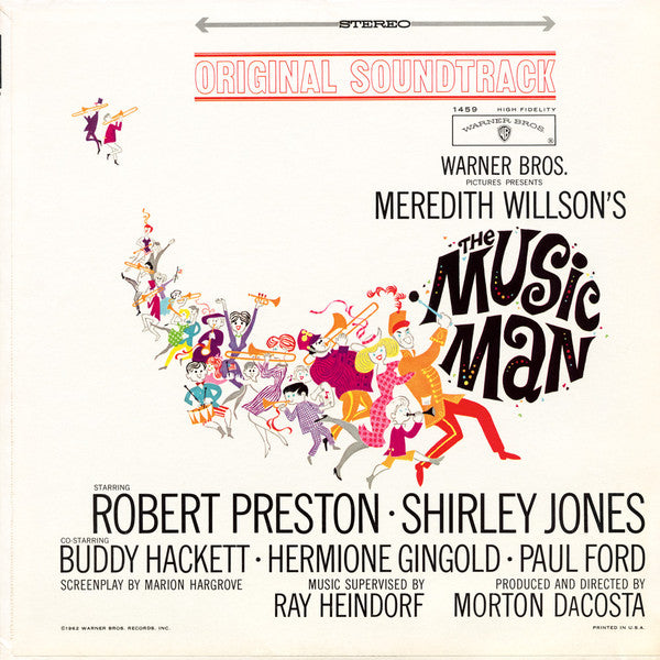Meredith Willson : The Music Man • Original Soundtrack (LP, Album, Pit)