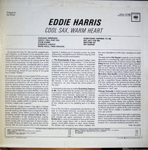 Laden Sie das Bild in den Galerie-Viewer, Eddie Harris : Cool Sax Warm Heart (LP, Album, RE)
