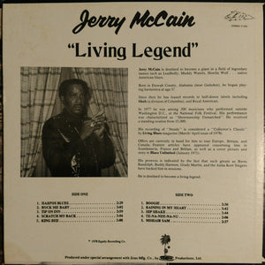 Jerry McCain : Living Legend (LP)