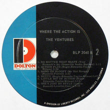 Charger l&#39;image dans la galerie, The Ventures : Where The Action Is (LP, Album, Mono, RP)
