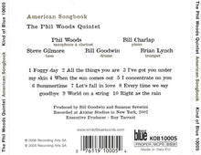 Laden Sie das Bild in den Galerie-Viewer, The Phil Woods Quintet : American Songbook (CD, Album)
