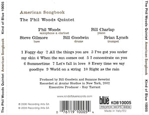 The Phil Woods Quintet : American Songbook (CD, Album)