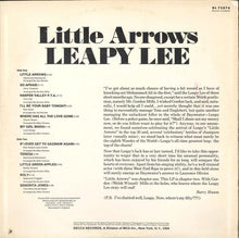Laden Sie das Bild in den Galerie-Viewer, Leapy Lee : Little Arrows (LP, Album)
