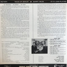 Laden Sie das Bild in den Galerie-Viewer, Barry Miles : Miles Of Genius (LP, Album, Mono)
