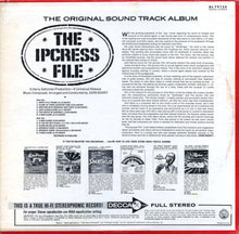 Load image into Gallery viewer, John Barry : The Ipcress File (The Original Soundtrack Album) (LP, Album)

