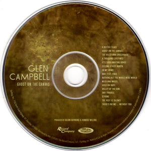 Glen Campbell : Ghost On The Canvas (CD, Album)
