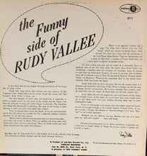 Laden Sie das Bild in den Galerie-Viewer, Rudy Vallee : The Funny Side Of Rudy Vallee (LP)
