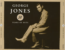 Laden Sie das Bild in den Galerie-Viewer, George Jones (2) : 50 Years Of Hits (3xCD, Comp)
