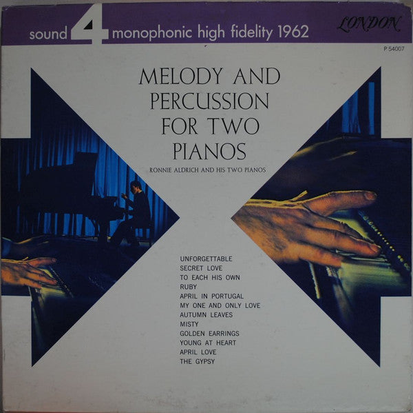 Buy Ronnie Aldrich And His Two Pianos : Melody And Percussion For 