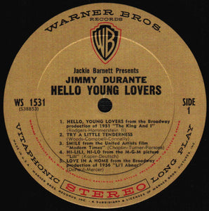 Jimmy Durante : Hello Young Lovers (LP, Album)