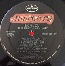 Load image into Gallery viewer, Bon Jovi : Slippery When Wet (LP, Album, 53 )
