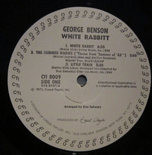 Load image into Gallery viewer, George Benson : White Rabbit (LP, Album, RE)
