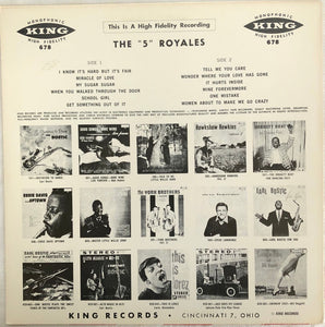 The 5 Royales : The "5" Royales (LP, RE)