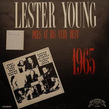Load image into Gallery viewer, Lester Young : Pres At His Very Best (LP, Comp, RE)
