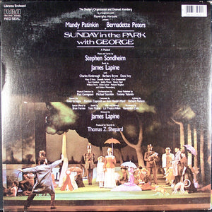 Stephen Sondheim, Mandy Patinkin, Bernadette Peters : Sunday In The Park With George (A Musical) (LP, Album)