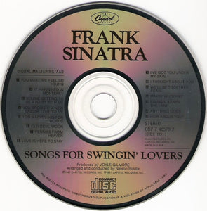 Frank Sinatra : Songs For Swingin' Lovers! (CD, Album, RE, RM)