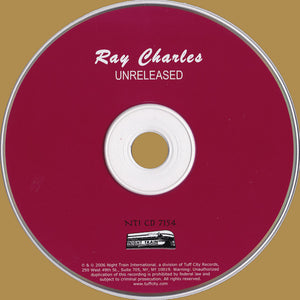 Ray Charles : Unreleased (CD, Comp)