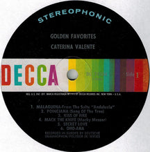 Laden Sie das Bild in den Galerie-Viewer, Caterina Valente : Golden Favorites (LP, Comp)
