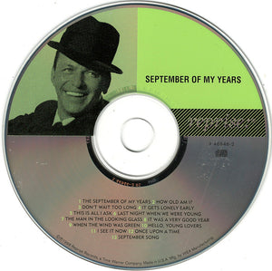 Frank Sinatra : September Of My Years (CD, Album, RE, RM)