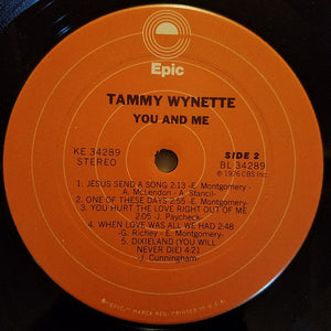 Tammy Wynette : You And Me (LP, Album)