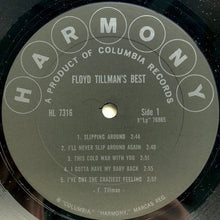 Load image into Gallery viewer, Floyd Tillman : Floyd Tillman&#39;s Best (LP, Comp, Mono)
